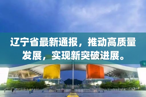 辽宁省最新通报，推动高质量发展，实现新突破进展。