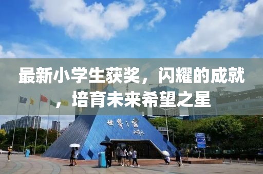 最新小学生获奖，闪耀的成就，培育未来希望之星