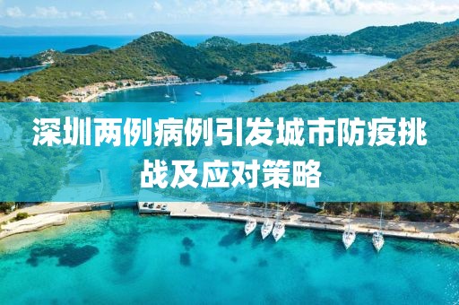 深圳两例病例引发城市防疫挑战及应对策略