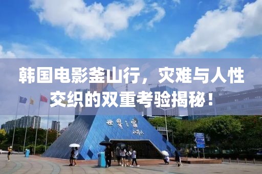 韩国电影釜山行，灾难与人性交织的双重考验揭秘！