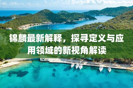 锦麟最新解释，探寻定义与应用领域的新视角解读