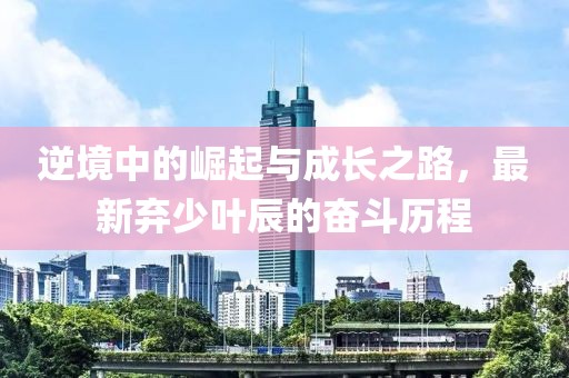 逆境中的崛起与成长之路，最新弃少叶辰的奋斗历程