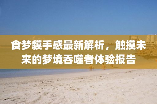 食梦貘手感最新解析，触摸未来的梦境吞噬者体验报告