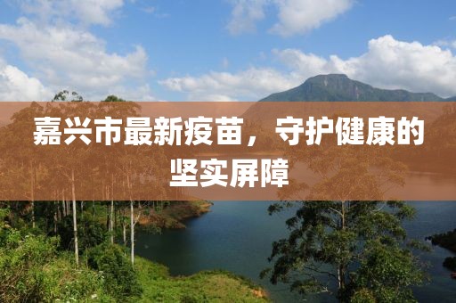 嘉兴市最新疫苗，守护健康的坚实屏障