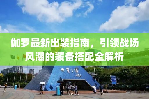 伽罗最新出装指南，引领战场风潮的装备搭配全解析