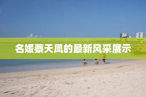 名媛蔡天凤的最新风采展示